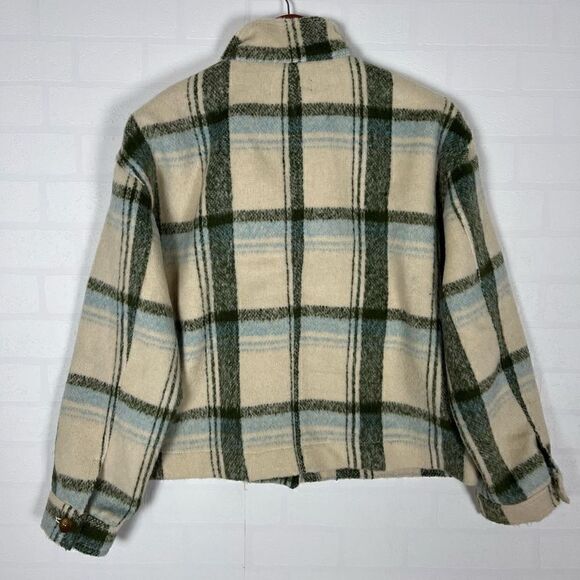 Bagatelle Women’s Plaid Cozy Brushed Knit Shacket Size M - Picture 8 of 9